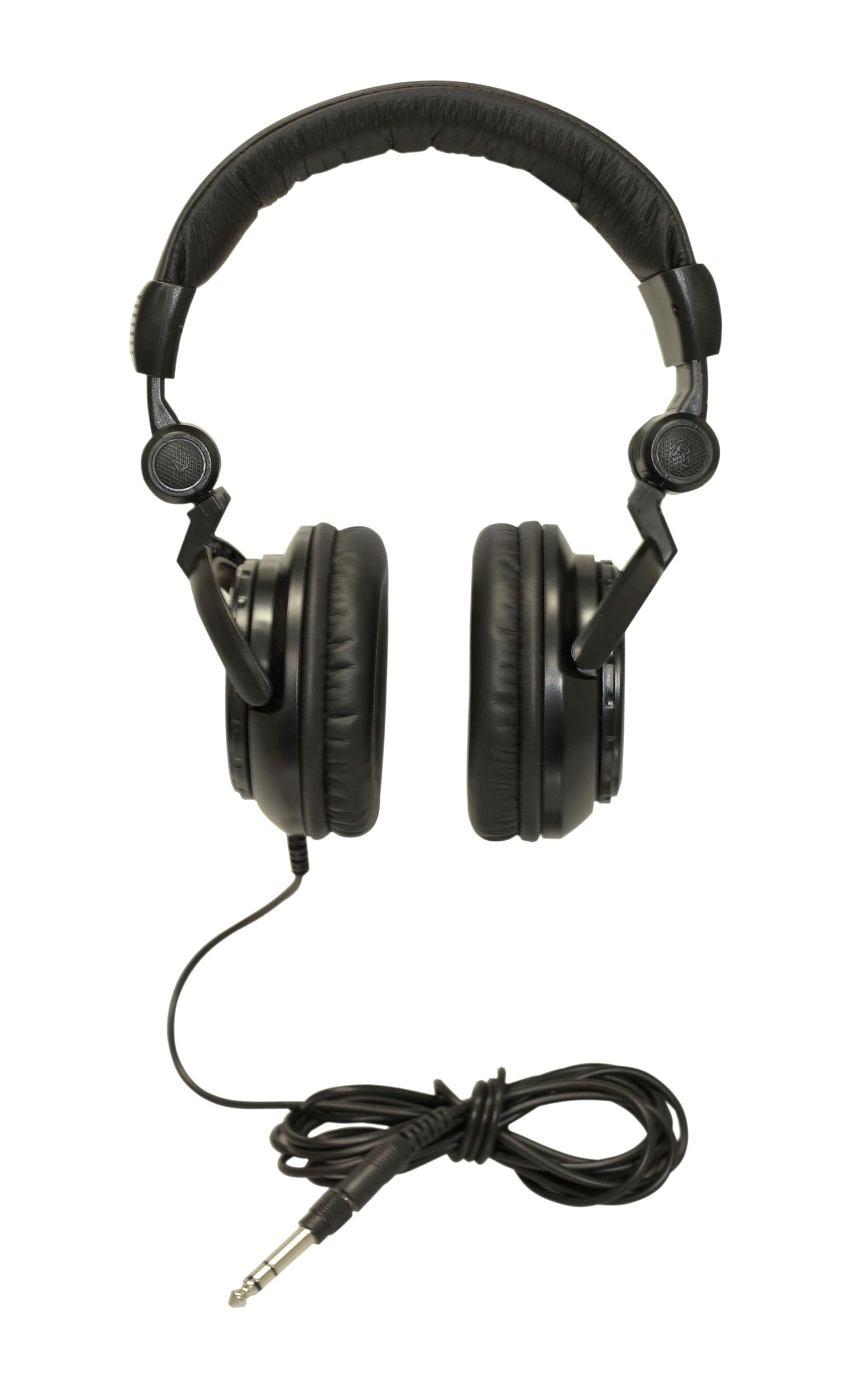 TASCAM TH-02 Professional Studio Monitor Headphones, Wired, Over Ear — for Recording, Podcast, DJ, Music and Guitar, with 1/4 Inch Jack Adapter