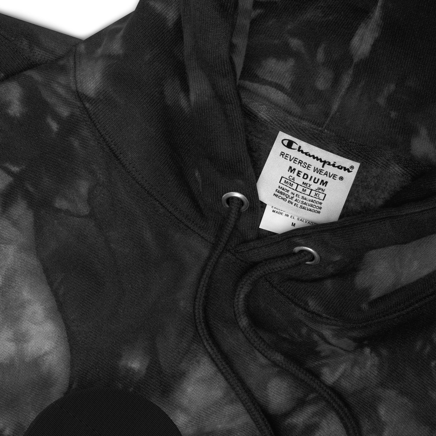 Moon Champion tie-dye hoodie