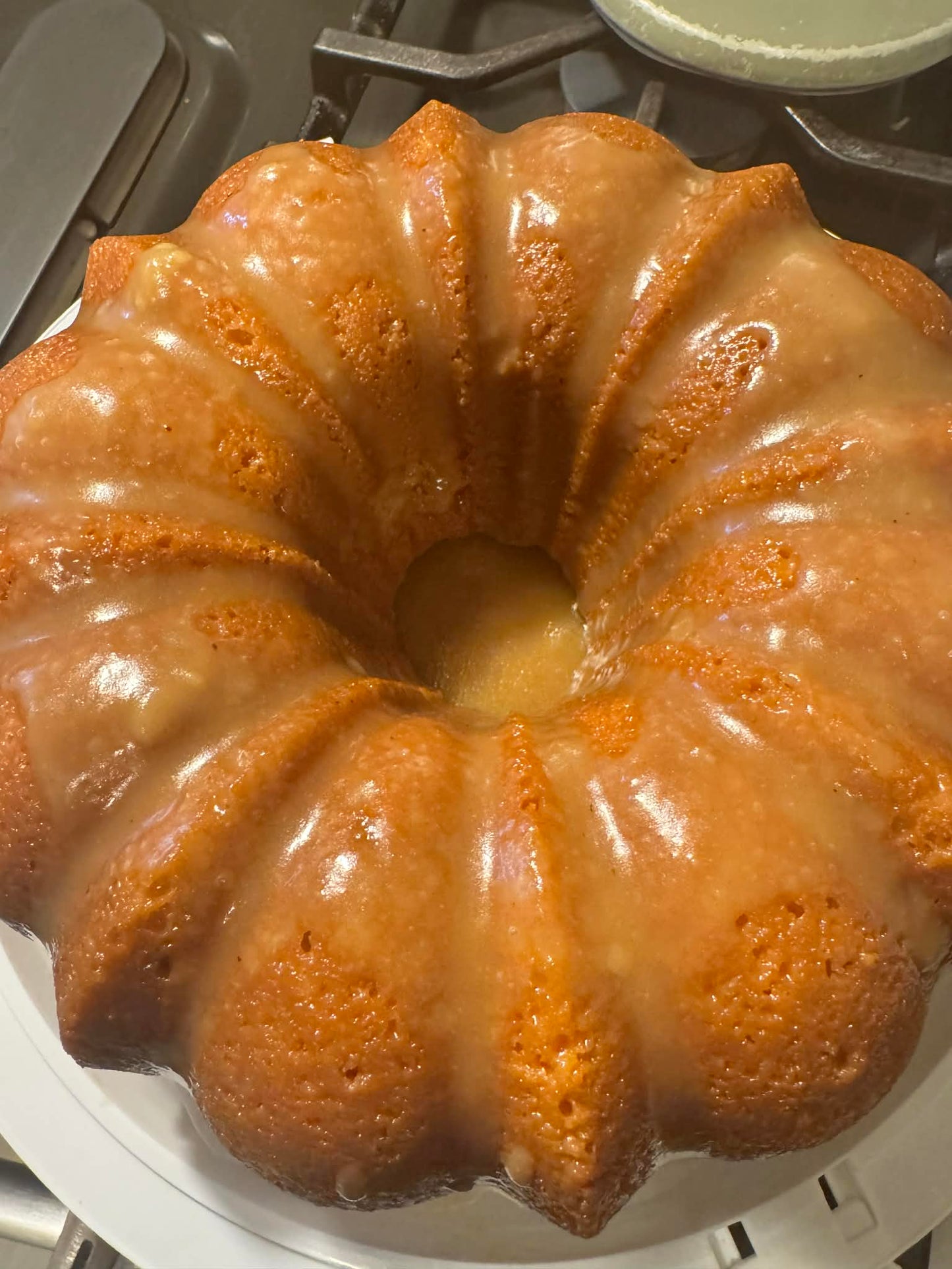 Bountiful Jamaican Rum Bundt cake