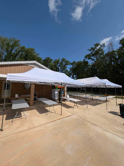 10 X 30 large White pop up tent for rent