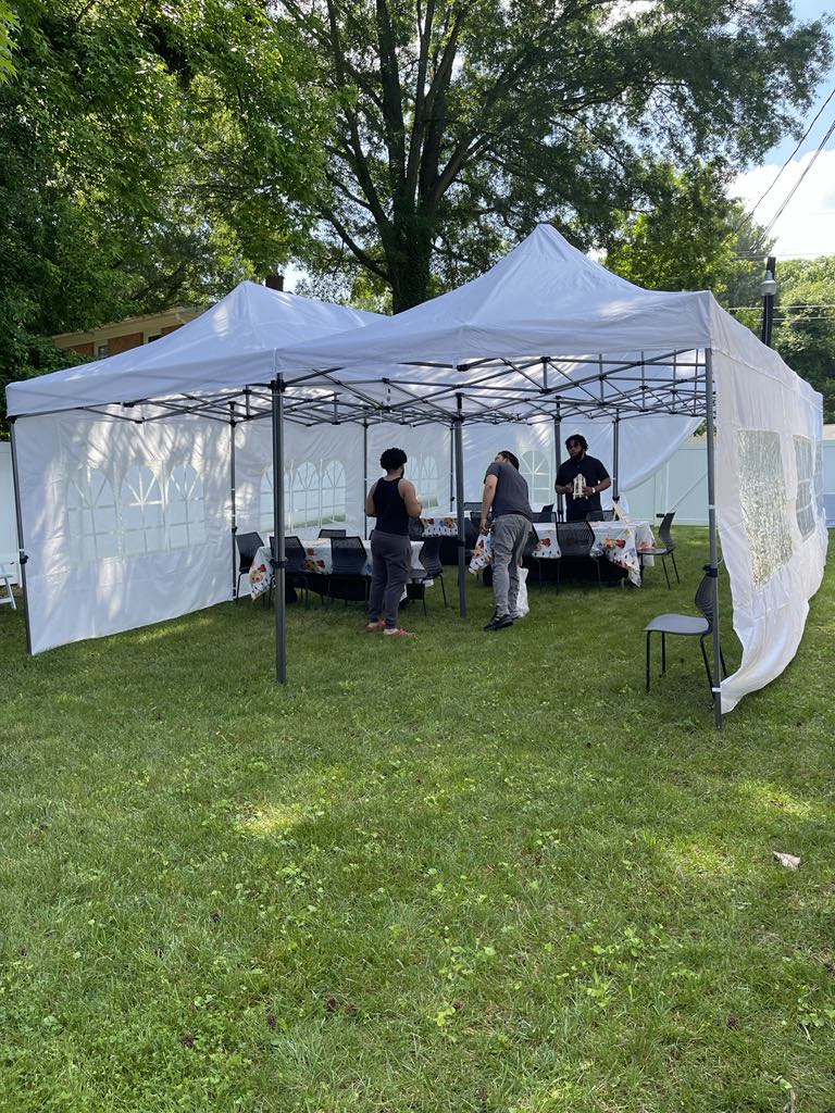 10 X 30 large White pop up tent for rent