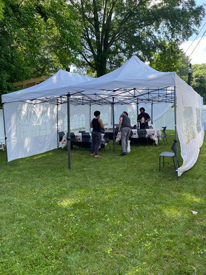 10 X 30 large White pop up tent for rent