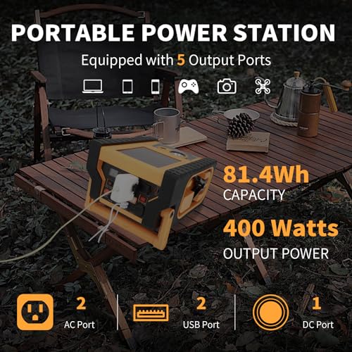 E-Ant 2000A Car Jump Starter with Air Compressor, 5W Solar Panel Portable Power Station, Tire Inflator 260PSI, Car Battery Charger with Inverter Dual 400W AC DC USB Ports, 12V Battery Pack Jump Box