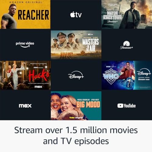 Amazon Fire TV Stick 4K (newest model) with AI-powered Fire TV Search, Wi-Fi 6, stream over 1.5 million movies and shows, free & live TV