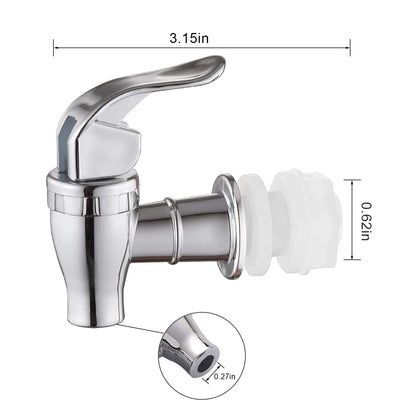 Spigot for Beverage Dispenser, 2 Pack Drink Dispenser Spigot Replacement Beverage Dispenser Spout Drink Spigot Water Dispenser Faucet