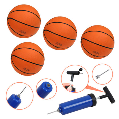 JupiterForce Foldable Indoor Basketball Arcade Game, Electronic Dual Shot Basketball Hoop Arcade Game Machine with 4 Balls and LED Scoring for 2 Players Home Play, Kids, Adults