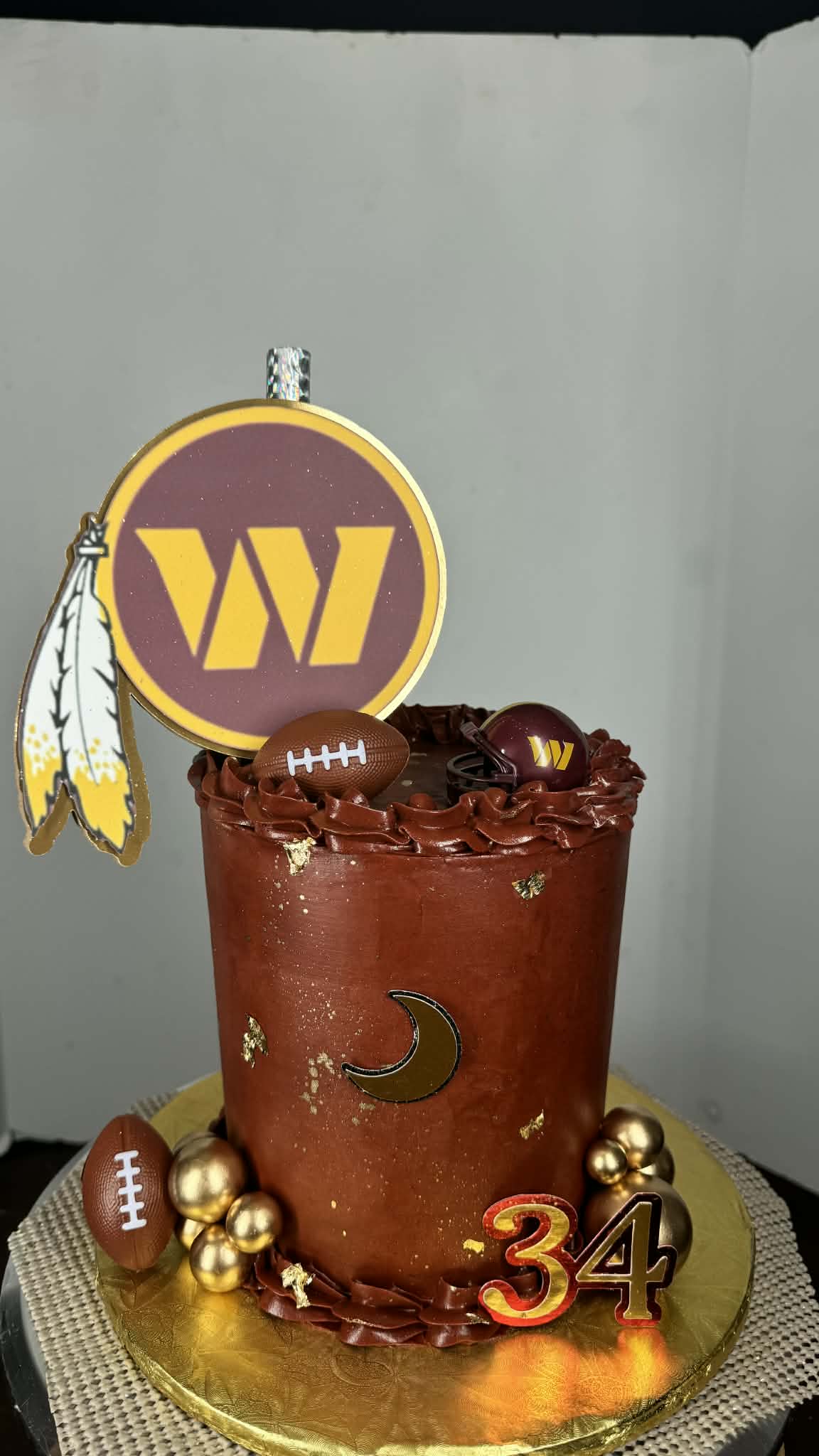 Custom Sports Theme Sweet Buttercream Cake