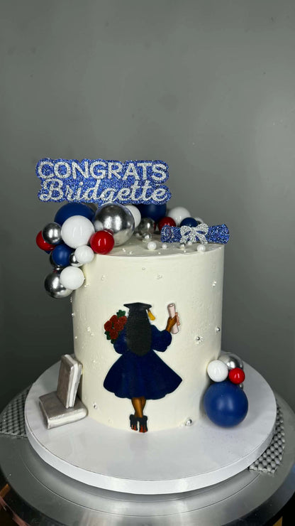 Custom Sweet Buttercream Graduation Cakes