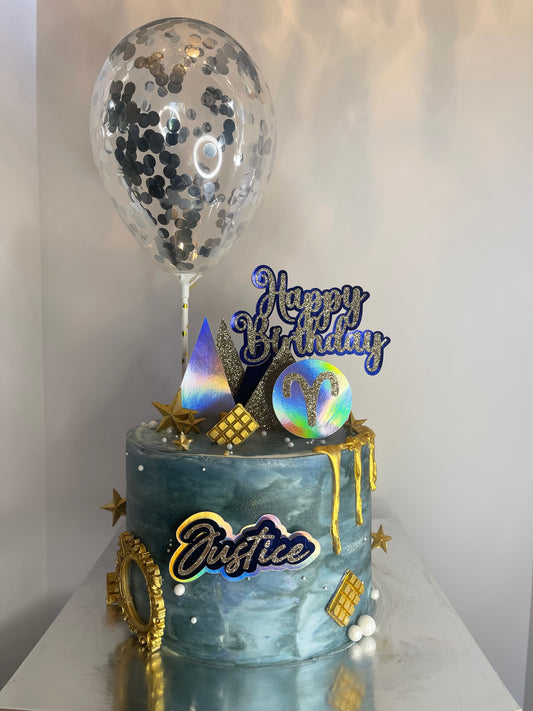 Custom Sweet Buttercream Zodiac Cakes