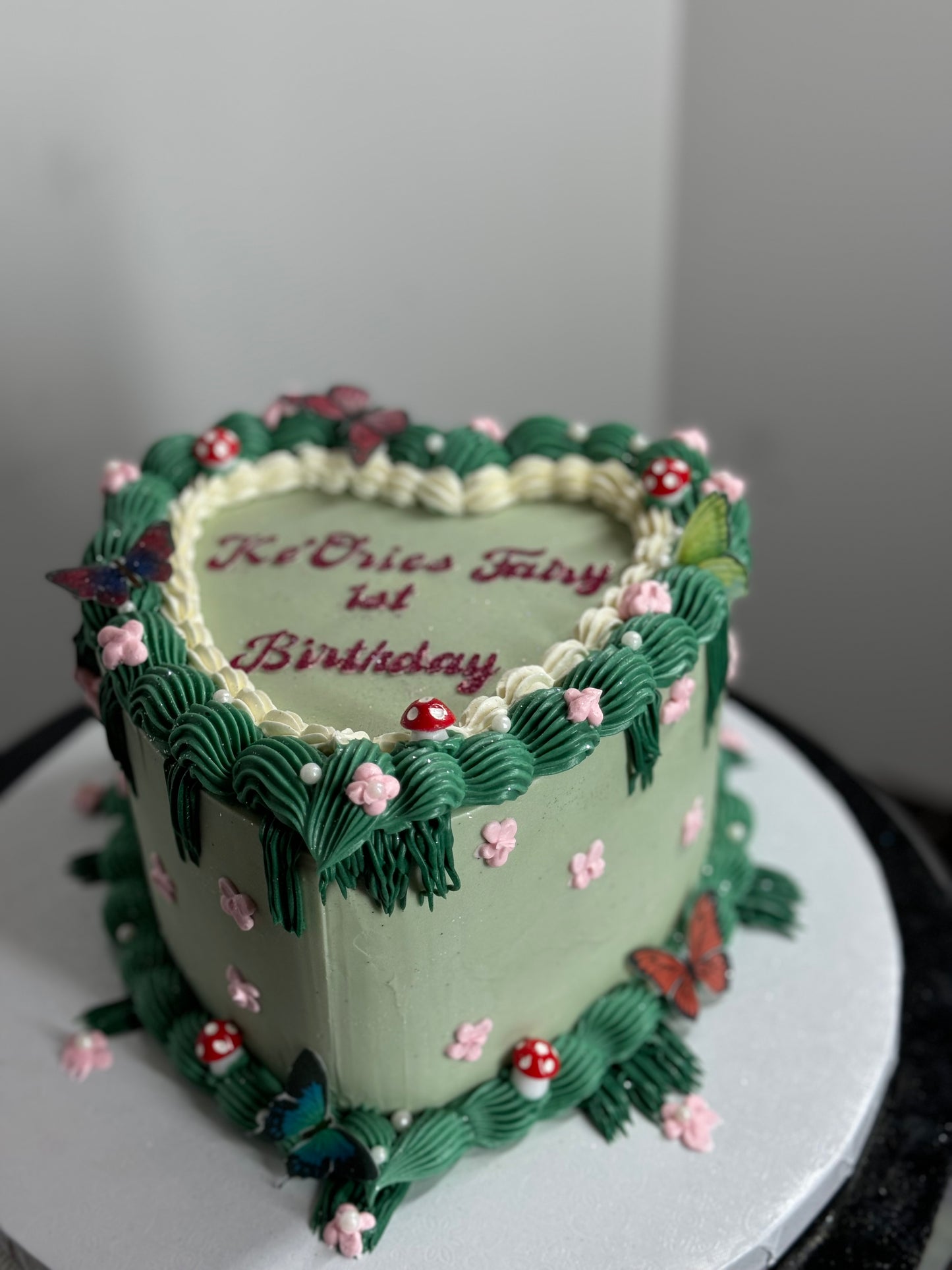 Custom Heart Cakes