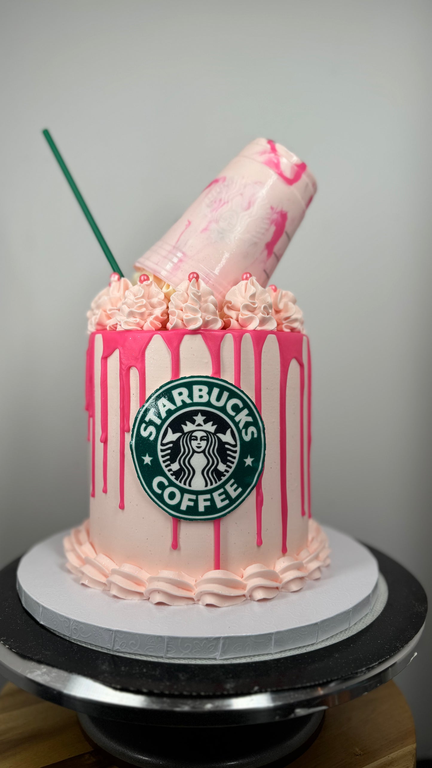 The Custom Starbucks Cake