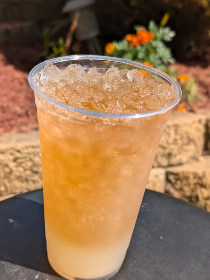 Cam Rose's Ice Cold Freshly Squeezed Peach Lemonade