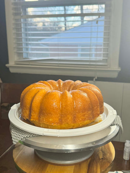 Bountiful Jamaican Rum Bundt cake