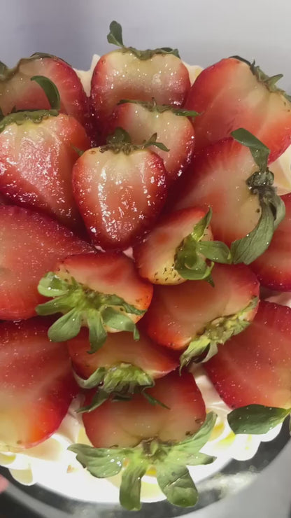 Strawberry Crunch Cake